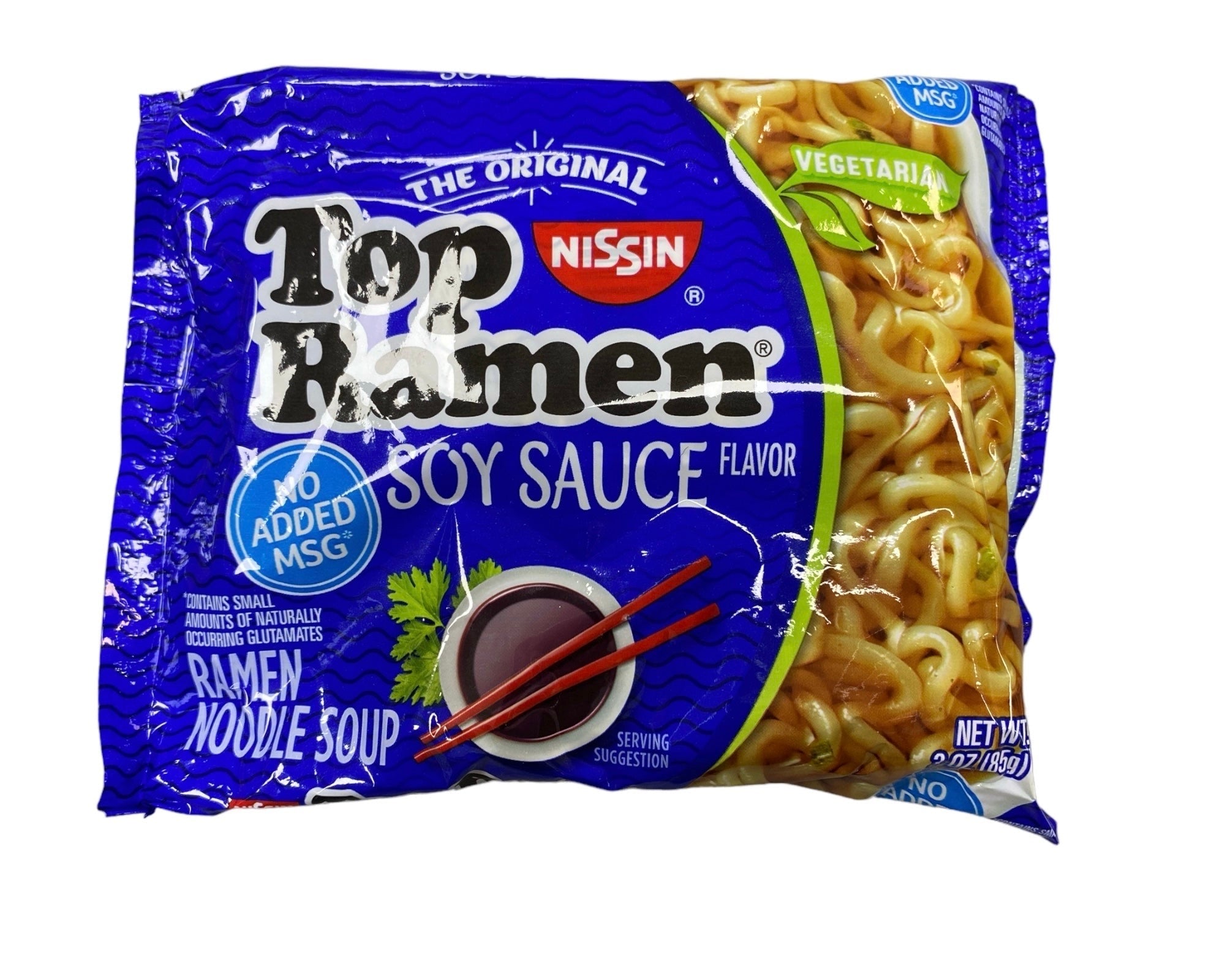 Top Ramen Soy Sauce Flavor 85g (3pcs.) Pinoy Ako