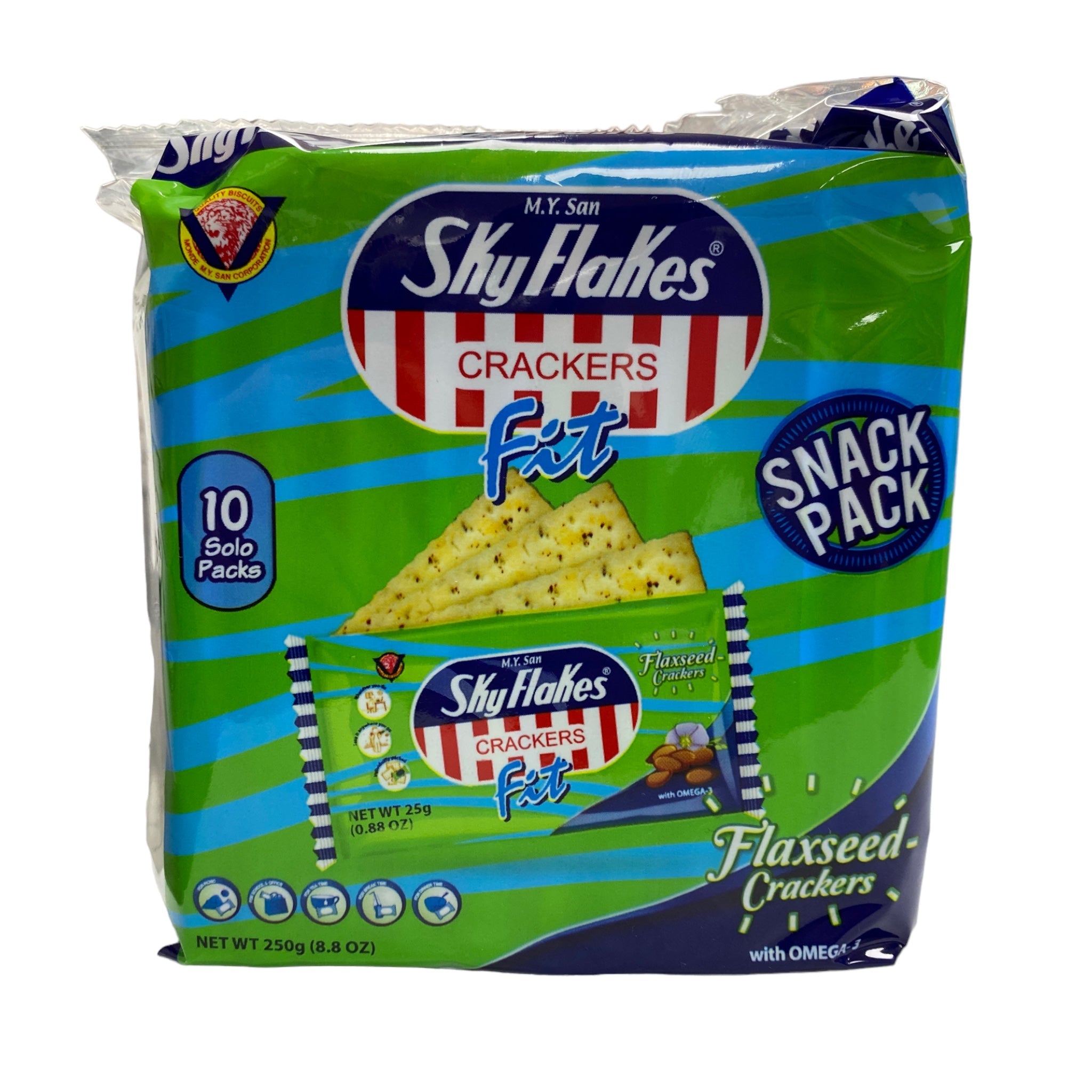 M.Y. San Skyflakes Flaxseed 8.8 oz Pinoy Ako