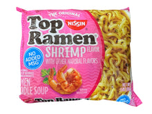 Load image into Gallery viewer, Nissin Top Ramen Shrimp Flavor 3 oz (85 g) 3 pcs.
