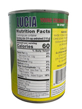 Load image into Gallery viewer, Lucia Young Coconut Stripped in Syrup 20 oz (565 g)
