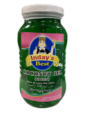 Load image into Gallery viewer, Inday&#39;s Best Coconut Gel (Nata de Coco) - Green Small 120z
