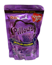 Load image into Gallery viewer, Oishi Pillows Ube Filled Crackers 5.29 oz.

