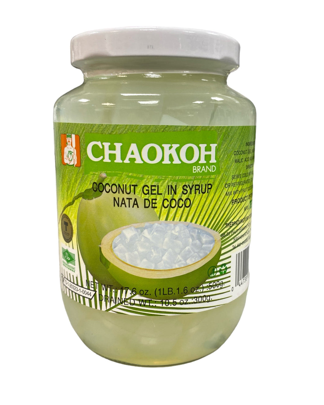 Chaokoh Coconut Gel in Syrup (Nata De Coco)