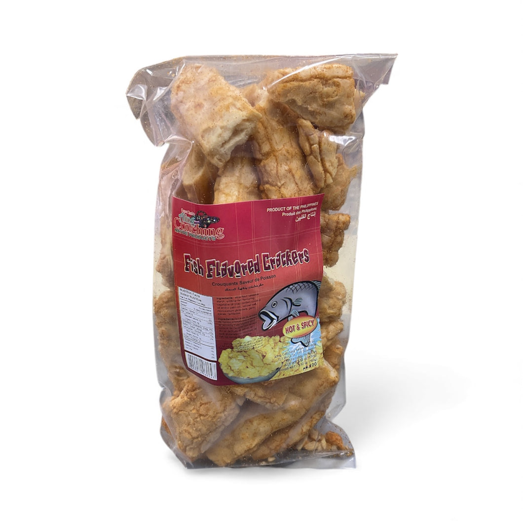 Aling Conching Fish Crackers Spicy Flavor 100g