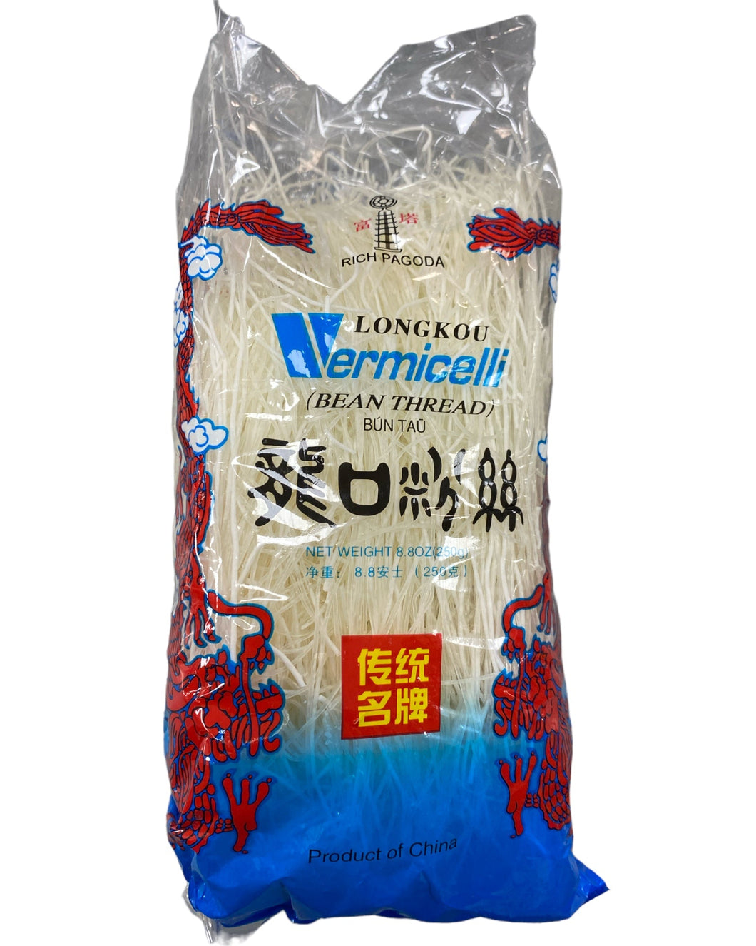 Rich Pagoda Longkou Vermicelli (Bean Thread) 250 g