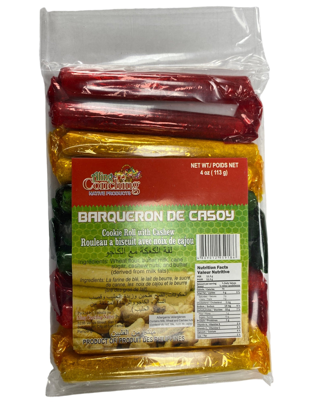 Aling Conching Barqueron De Casoy 4 oz