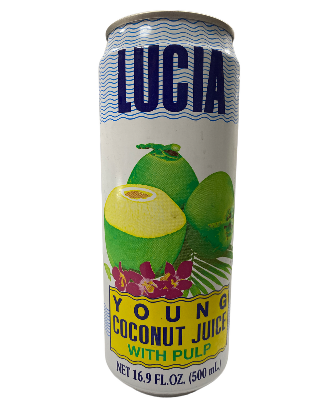 Lucia Coconut Juice w/ Pulp (L) 16.9 fl. oz (500ml)