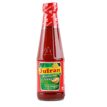 Load image into Gallery viewer, Jufran Banana Sauce Hot 12oz
