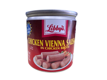 Load image into Gallery viewer, Libby's Chicken Vienna Sausage in Chicken Broth (130g)
