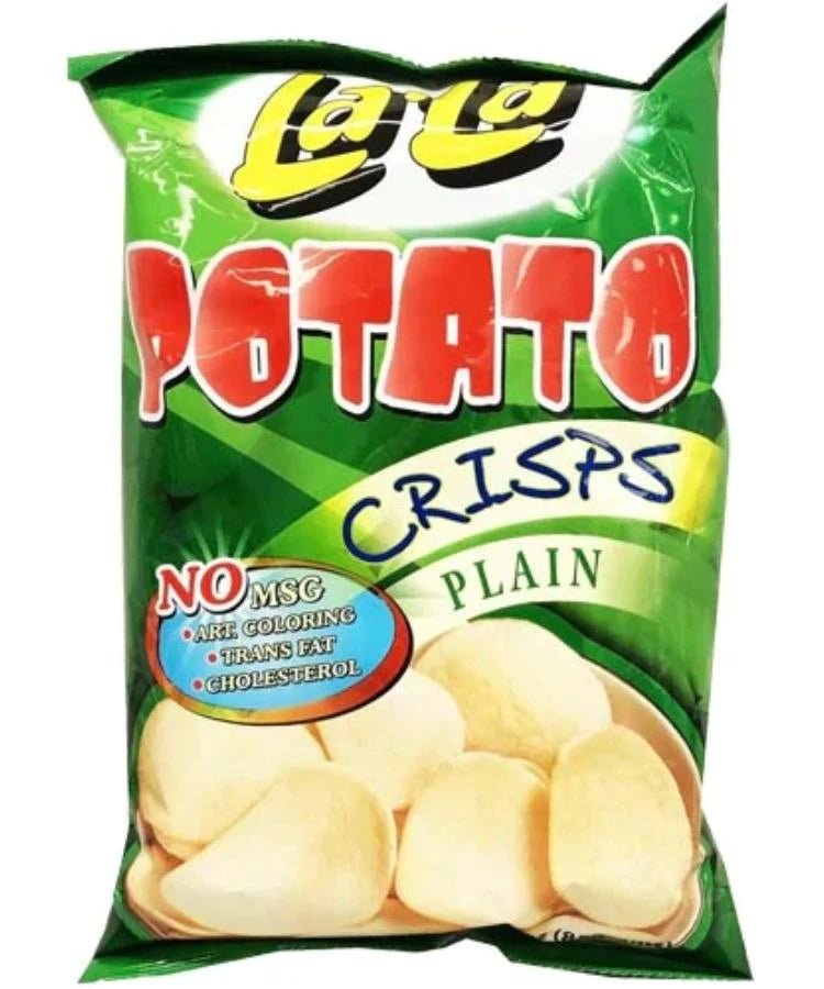 La-La Potato Crisps Plain 85g