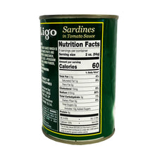 Load image into Gallery viewer, Ligo Sardines In Tomato Sauce 15oz (425g)
