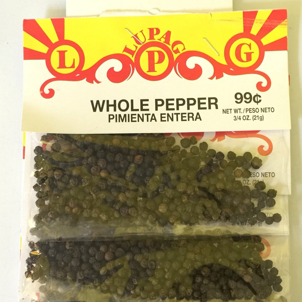 Lupag Whole Pepper 0.75 oz. (21 g)