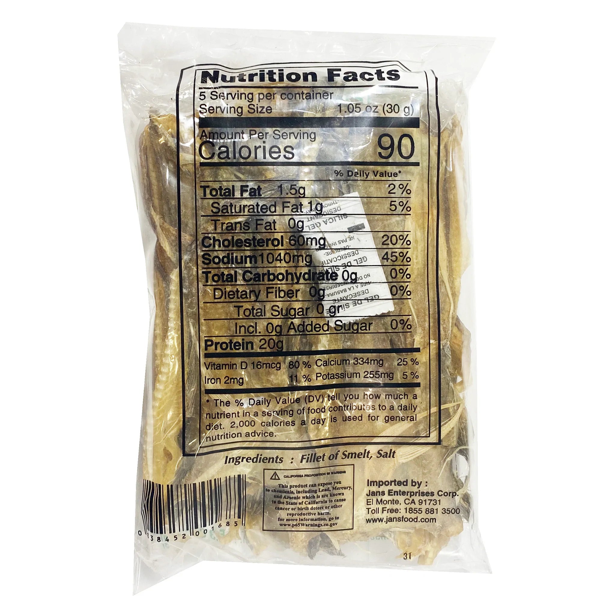 Jeprox Menu Masarap - Dried Salted Fish Jeprox (Jambrong) 5.29oz | Pinoy Ako Store