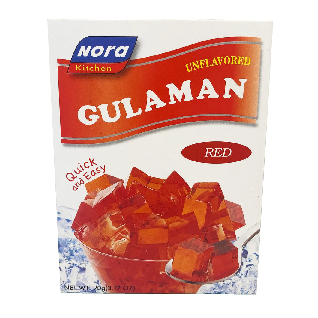 Nora Kitchen Unflavored Gulaman - Red 3.17oz