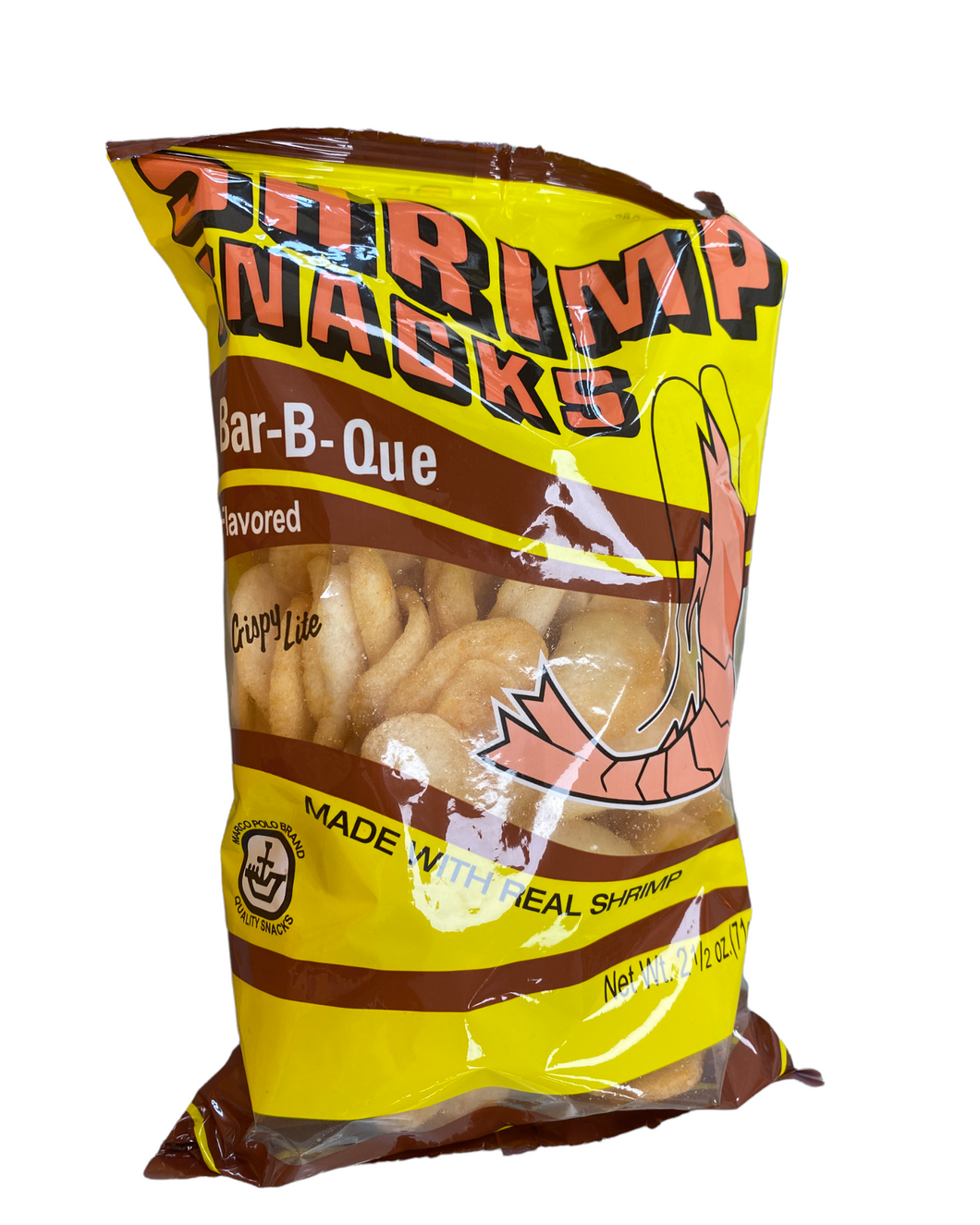 Marco Polo Shrimp-Snacks Barbecue 2.5oz
