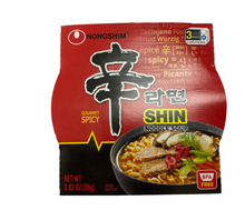 Load image into Gallery viewer, Nongshim Shin Noodle Soup (Bowl) Gourmet Spicy 3.03 oz
