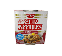 Load image into Gallery viewer, Nissin Cup Noodles Beef flavor 2.25 oz
