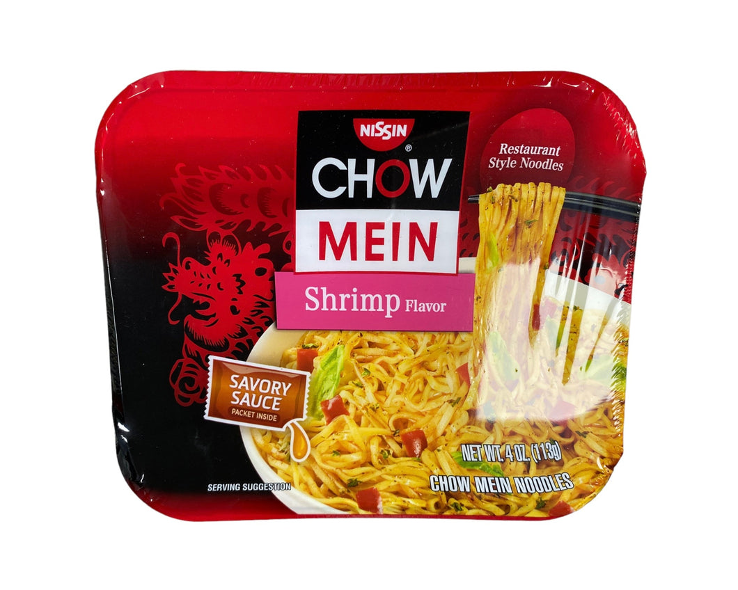 Nissin Chow Mein Shrimp Flavor Net Wt. 4oz. (113g)