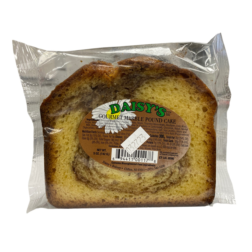 Daisy’s Gourmet Marble Pound Cake 5 oz