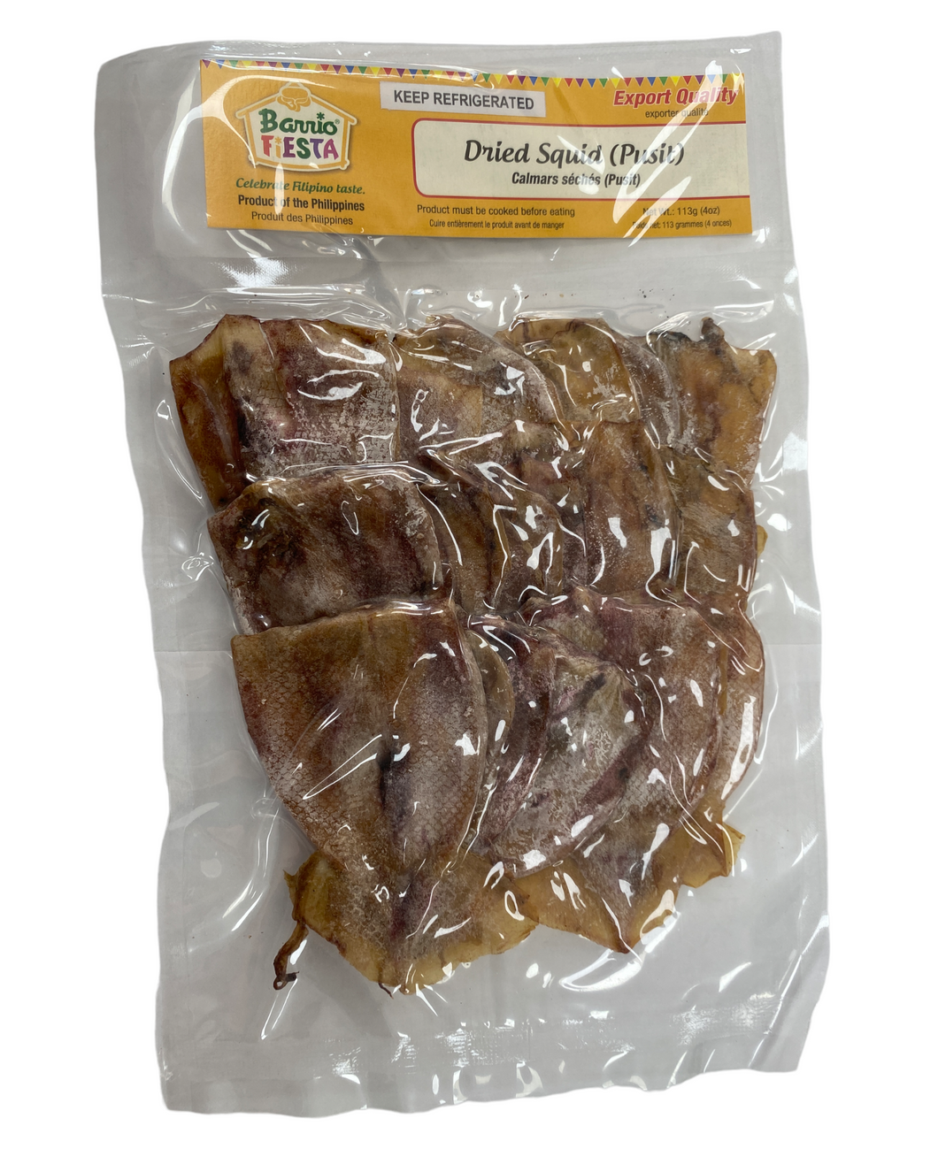 Barrio Fiesta Dried Squid (PUSIT) 4 oz