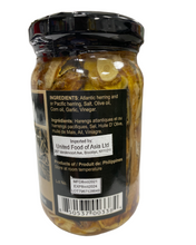Load image into Gallery viewer, Valdehueza Dried herring with Garlic in Olive Oil 220g
