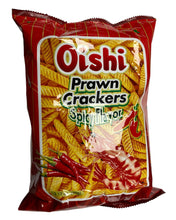 Load image into Gallery viewer, Oishi Prawn Crackers Spicy Flavor (Large) 3.17 oz
