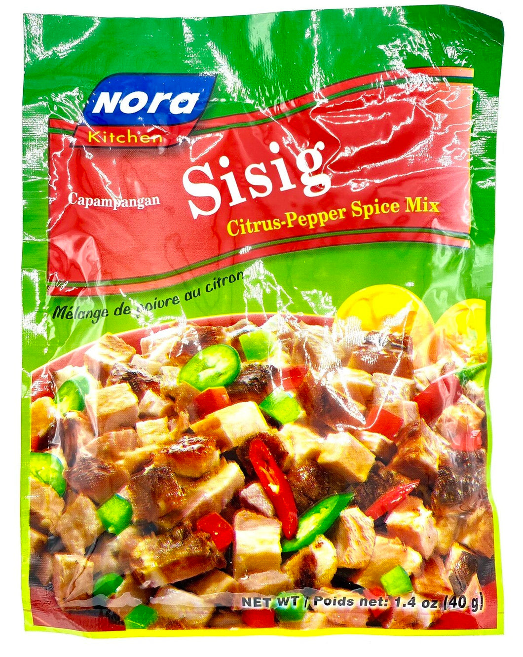 Nora Kitchen Capampangan Sisig Citrus-Pepper Spice Mix 1.4oz